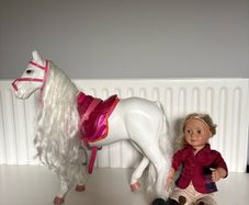Doll and horse free for collection