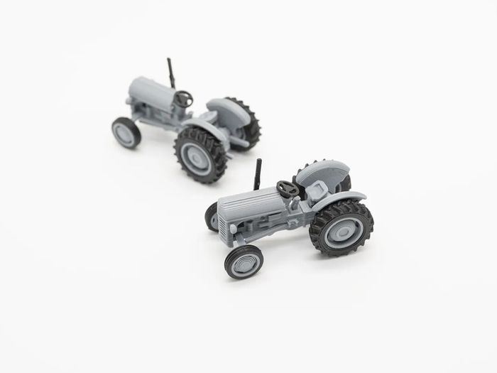 3D Printed Tractor Kit Card  Build Your Own Model