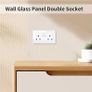 2pk double switched white sockets Image 4