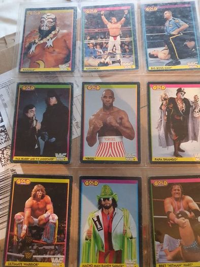 WWF Merlin Trading Cards full set of 96