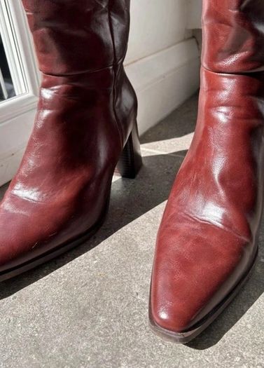 Brown Knee-High Boots