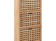 main image for ad Shoe Storage Cabinet 55x20x104 cm Solid Walnut Wood