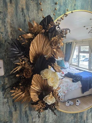 hand crated mirror