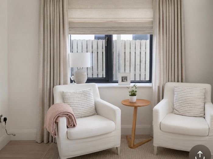 2 x Ikea Armchairs with removable and washable covers