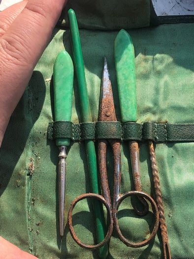 Vintage sewing bag