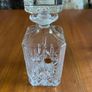Trio of vintage glass/crystal decanters Price for all three Image 7