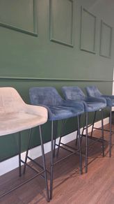 Fabric Bar Stools
