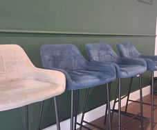 Fabric Bar Stools