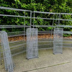 Stainless Steel Racking Heavy Duty - Top Quality - Extra Shelves - Retail Display