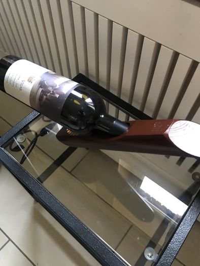 Wooden Balanced Wine Holder