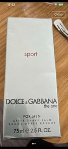 Dolce &Gabbanna after shave 75 ml