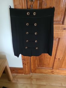 Ladies Black skirt Adrienne Vittadine Size 12