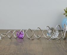 Crystal sun catcher wind spinner