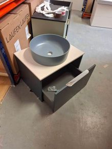 New emporio 600 unit worktop ex display bowl