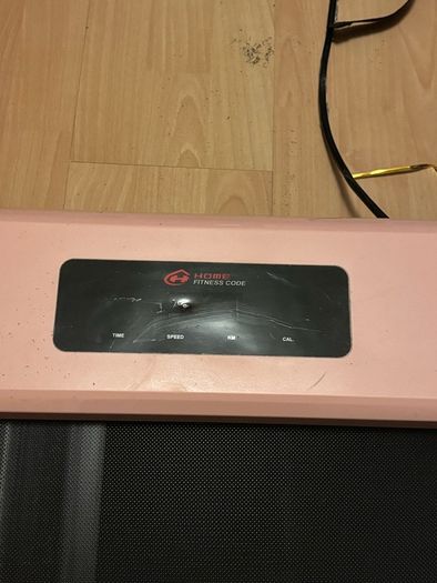 Home Fitness Code Pink Walking Pad Treadmill