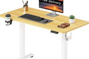 ONE PIECE Height Adjustable Standing Desk With Memory Smart Panel