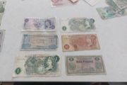 old uk and northen banknotes