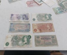 old uk and northen banknotes