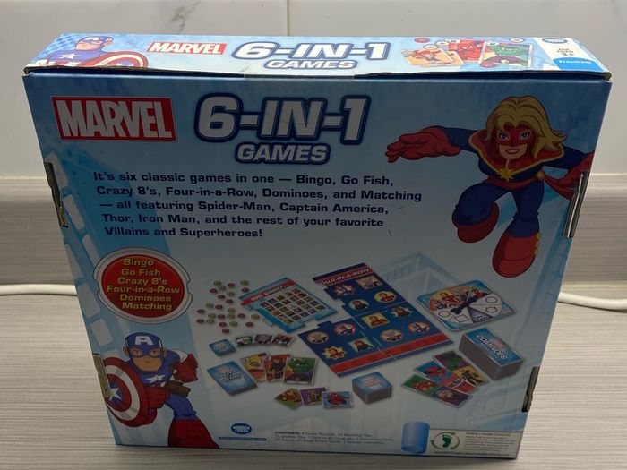 Marvel 6 in 1 Games