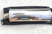 Delkevic OVAL 350mm Stainless Steel Exhaust Silencer PR1828