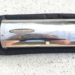Delkevic OVAL 350mm Stainless Steel Exhaust Silencer PR1828