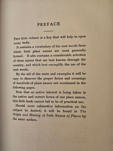 Irish Local Names Explained. By P. W. Joyce. Hardback With Dustjacket In Good Condition.  See Photos For Same.
