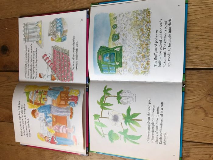 6 New Vintage Educational Children's Books