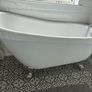 free standing bath with taps and and hose Image 4