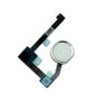 iPad Air 2 Mini 4 Pro 12.9 Replacement Home Menu Button and Flex Silver White Image 2