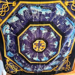 Vintage Hermes silk scarf