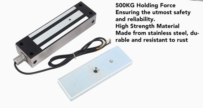 magnetic door lock magnetic door lock boasts an impressive weight capacity of up to 500kg/1102lb