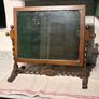 Antique Mirror - Jacobean Revival Barley Twist Oak Dressing Mirror Image 2