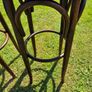 Pair of Vintage Thonet Style Bentwood Cafe Bar Stools Excellent Condition Image 7