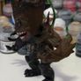 Venom Groot Figure Hand Painted 3D Print Image 2