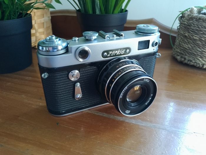Serviced Zorki-6 Fully Working EXC Condition Film Camera with Industar-50 M39 Lens, Refurbished USSR Classic Retro, 650013564