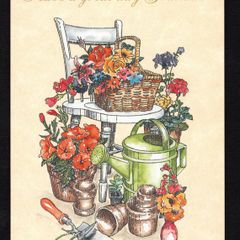 1991 Ireland An Post Happy Grandparents Day Postcard Mint.
