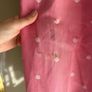 Pink Polkadot Interlined Curtains Image 6