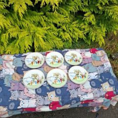 6 vintage asian sides plates postage possible