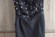 hippocampe dress size 36 polka style