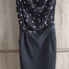 hippocampe dress size 36 polka style