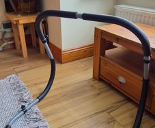 Abdominal exercise bar