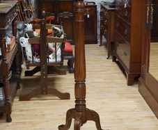 Mahogany Torchere / Plant Stand
