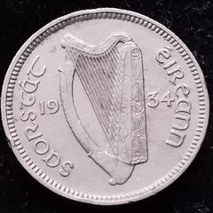 Ireland - 1934 - 3 Pence - KM.4 - [682]