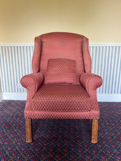 Finline Red Armchair