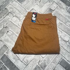 BNWT Levi's Chill Tech Mens Military Combat Utility Cuffed Leg Cool Trouser Pants Size: Large Colour: Brown W34-37 L29