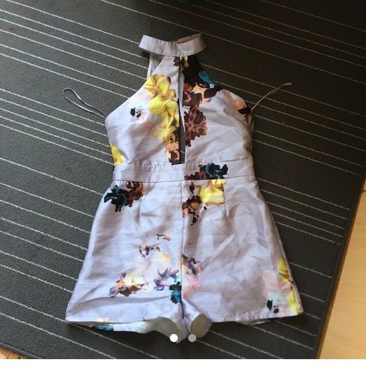 lilac playsuit size 12