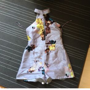lilac playsuit size 12