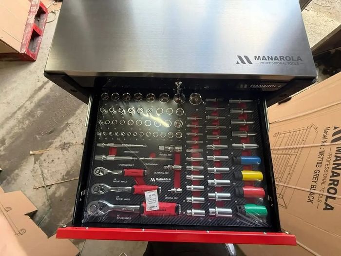 Manarola 7 Drawer Tool Chest - Full Professional Set