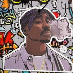 TuPac 2Pac Car Pack Of Air Fresheners Limited Edition