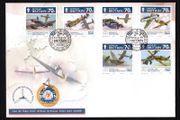 2010 Isle of Man 70th Anniversary of the Battle of Britain Commemorative Stamps First Day Cover (FDC)